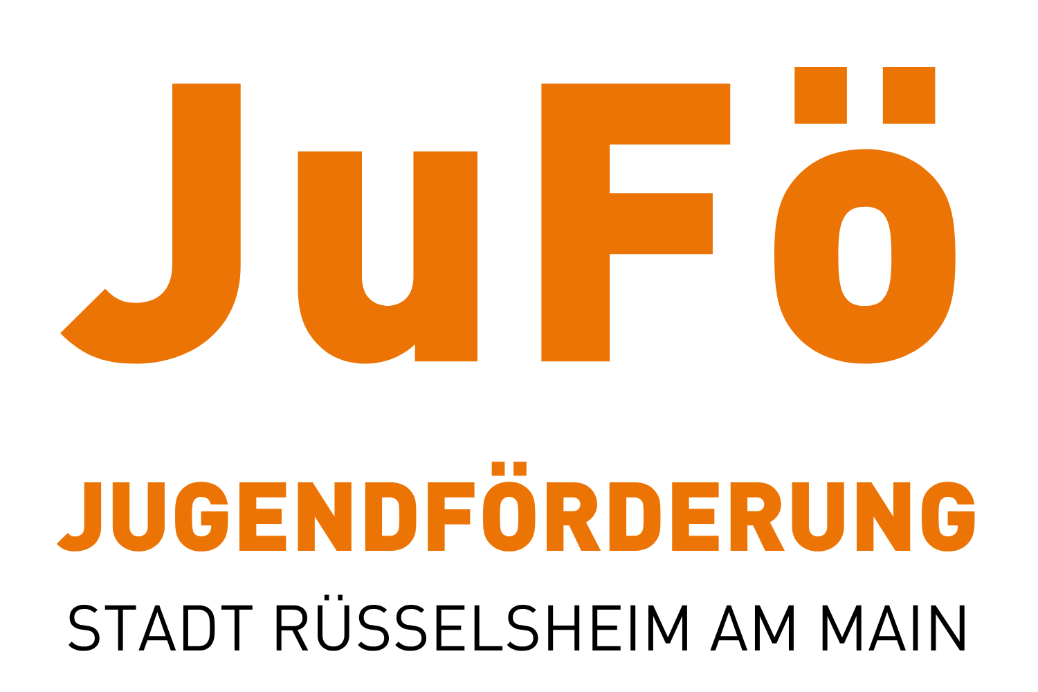 Logo der Jugendförderung der Stadt Rüsselsheim am Main